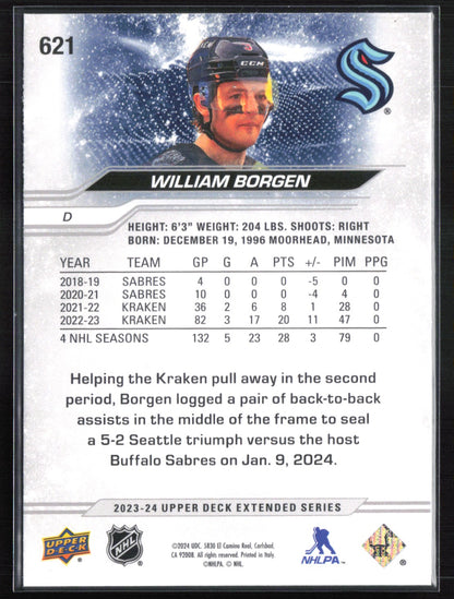 William Borgen 2023-24 UD Extended