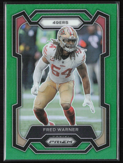 Fred Warner Green Prizm