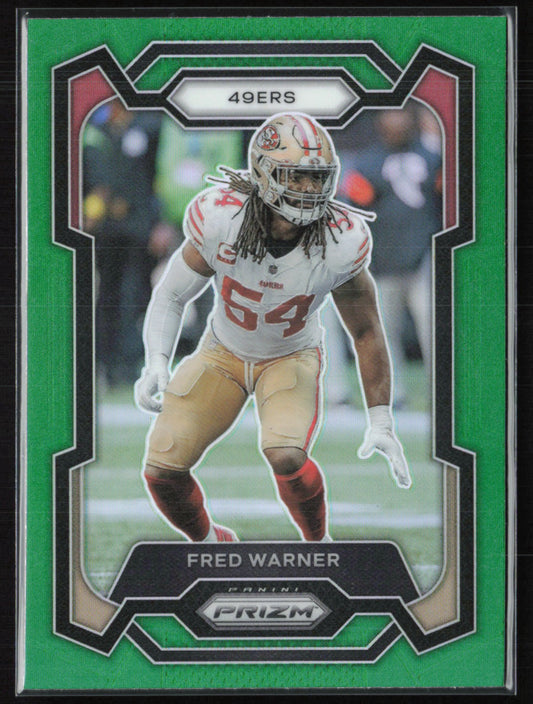Fred Warner Green Prizm