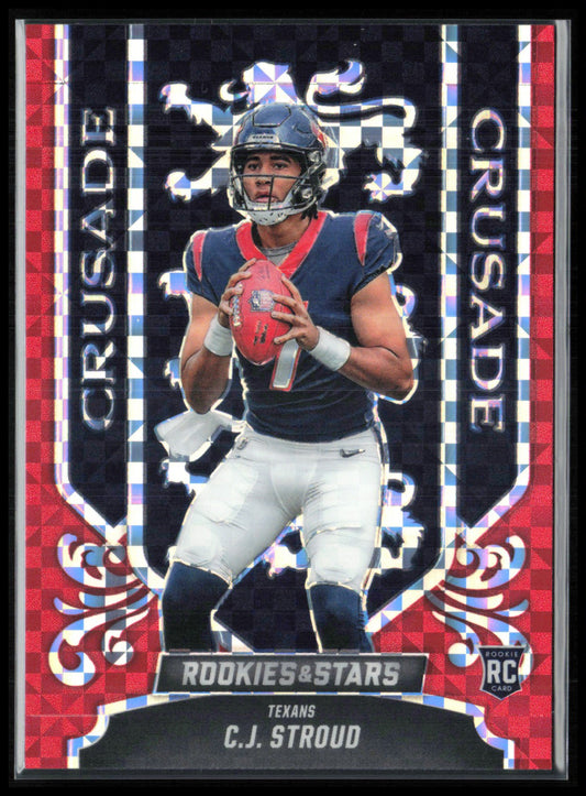 C.J. Stroud RC Crusade Red Plaid