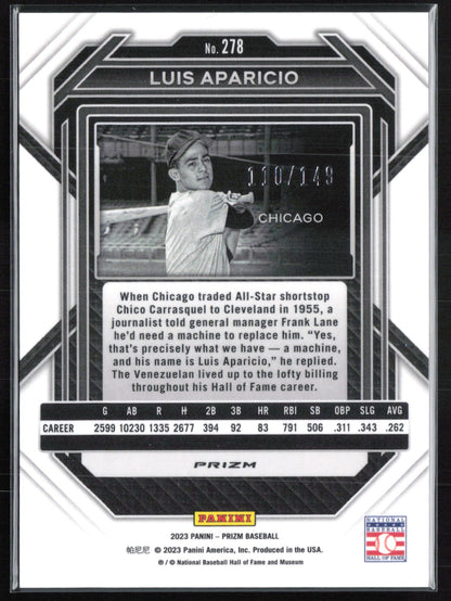Luis Aparicio Blue Prizm /149