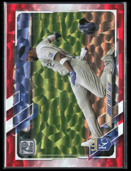 Jorge Soler Orange Crackle Foil /199
