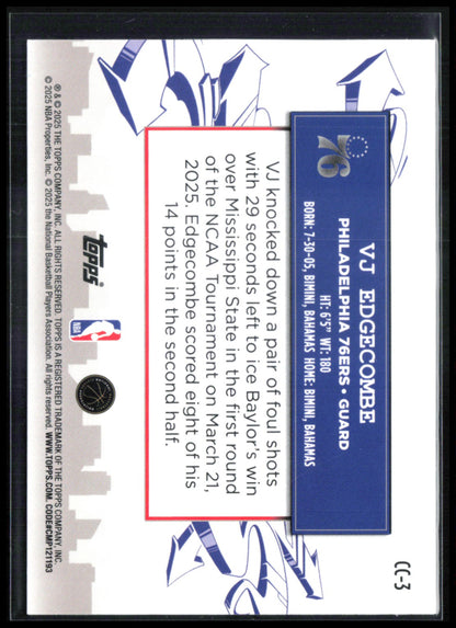 VJ Edgecombe RC