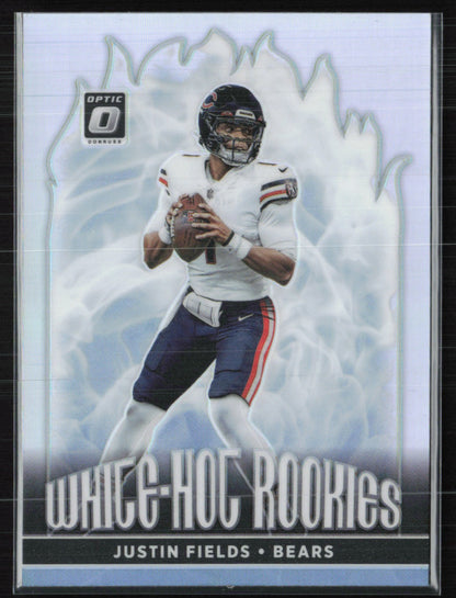 Justin Fields RC White-Hot Rookies