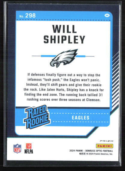 Will Shipley RC Holo