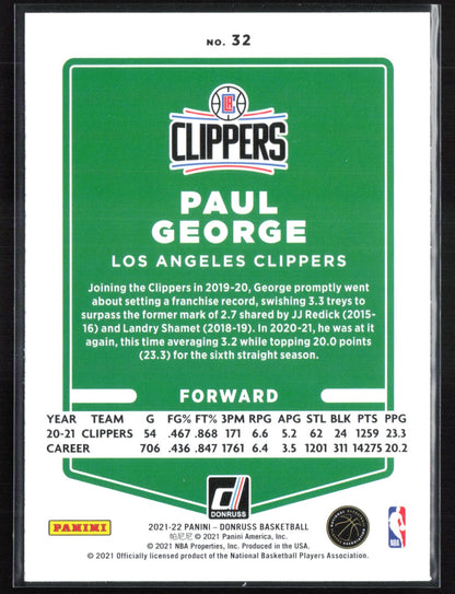 Paul George Green Yellow Laser