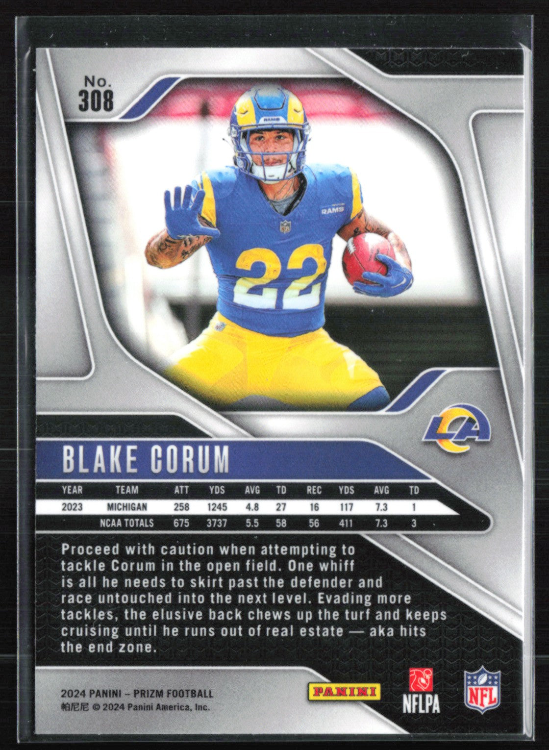 Blake Corum RC