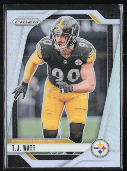 T.J. Watt Silver Prizm