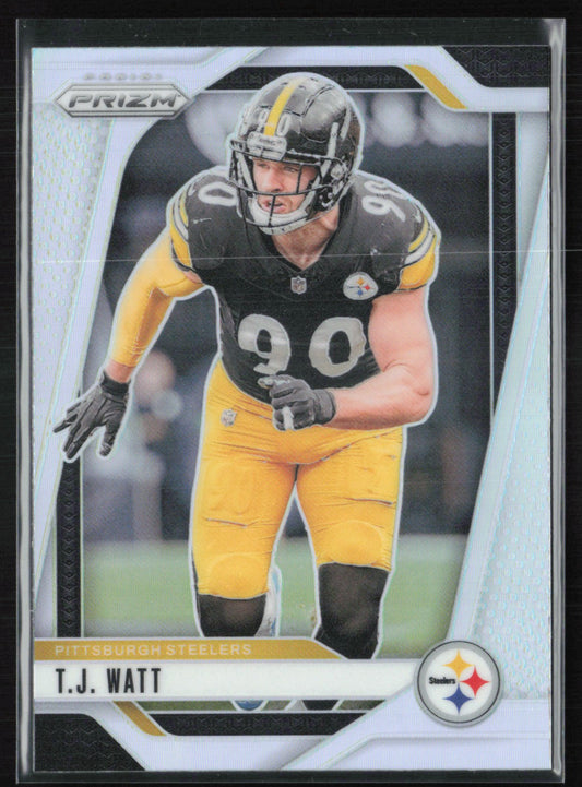 T.J. Watt Silver Prizm