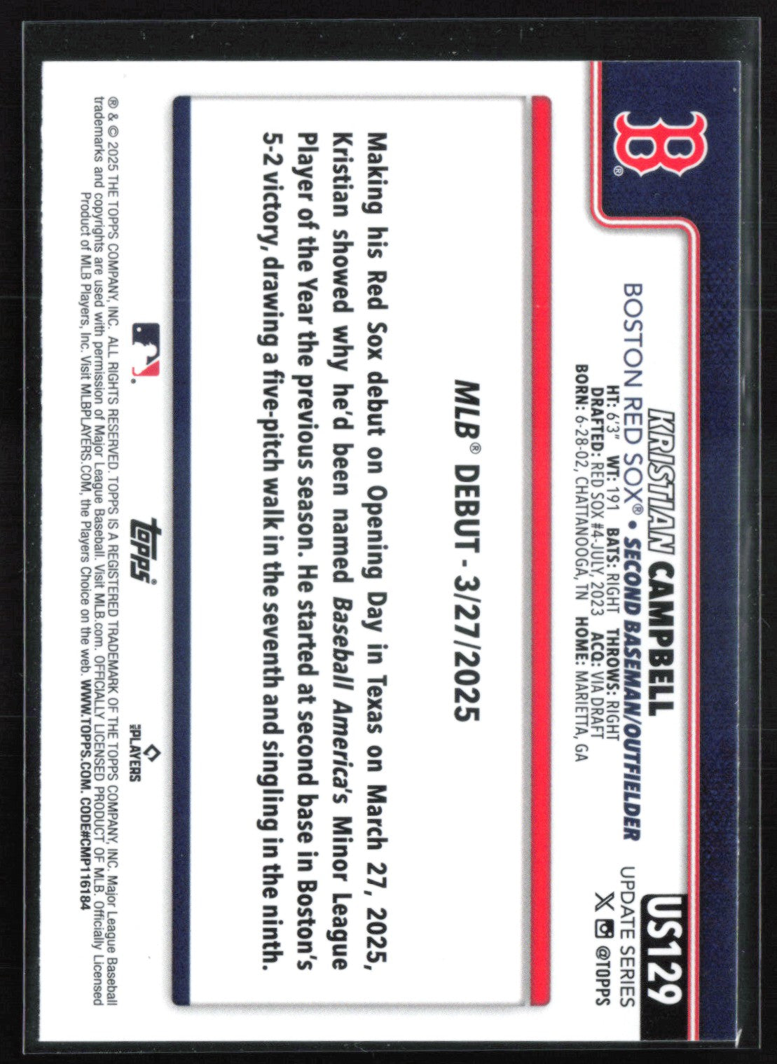 Kristian Campbell RC