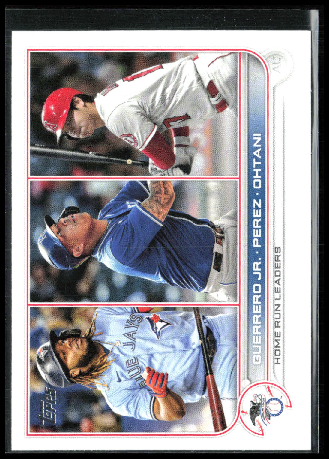 AL HR Leaders (Vladimir Guerrero Jr./Salvador Perez/Shohei Ohtani) LL, UER