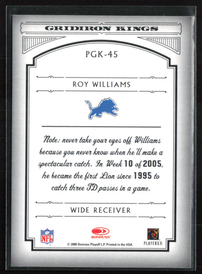 Roy Williams WR