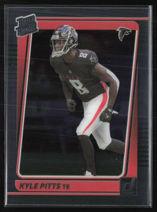 Kyle Pitts RC Clearly Donruss