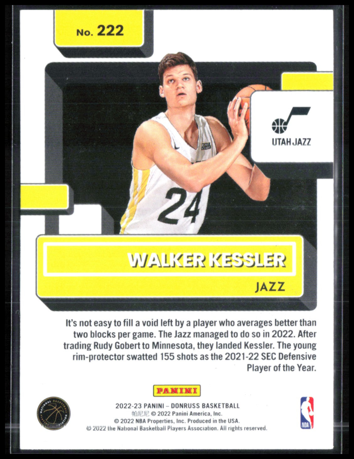 Walker Kessler RC