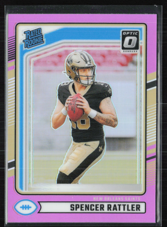 Spencer Rattler RC Pink Holo