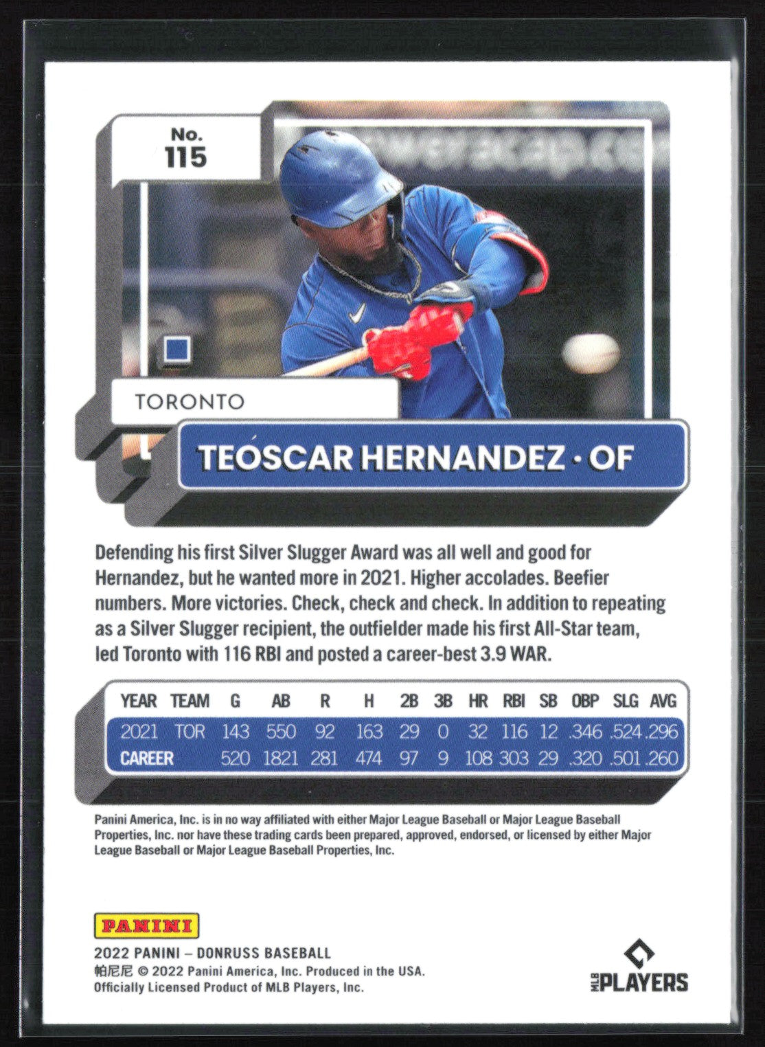 Teoscar Hernandez Blue