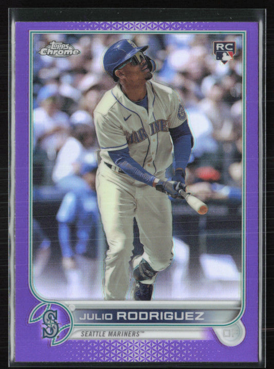 Julio Rodriguez RC Purple Refractor