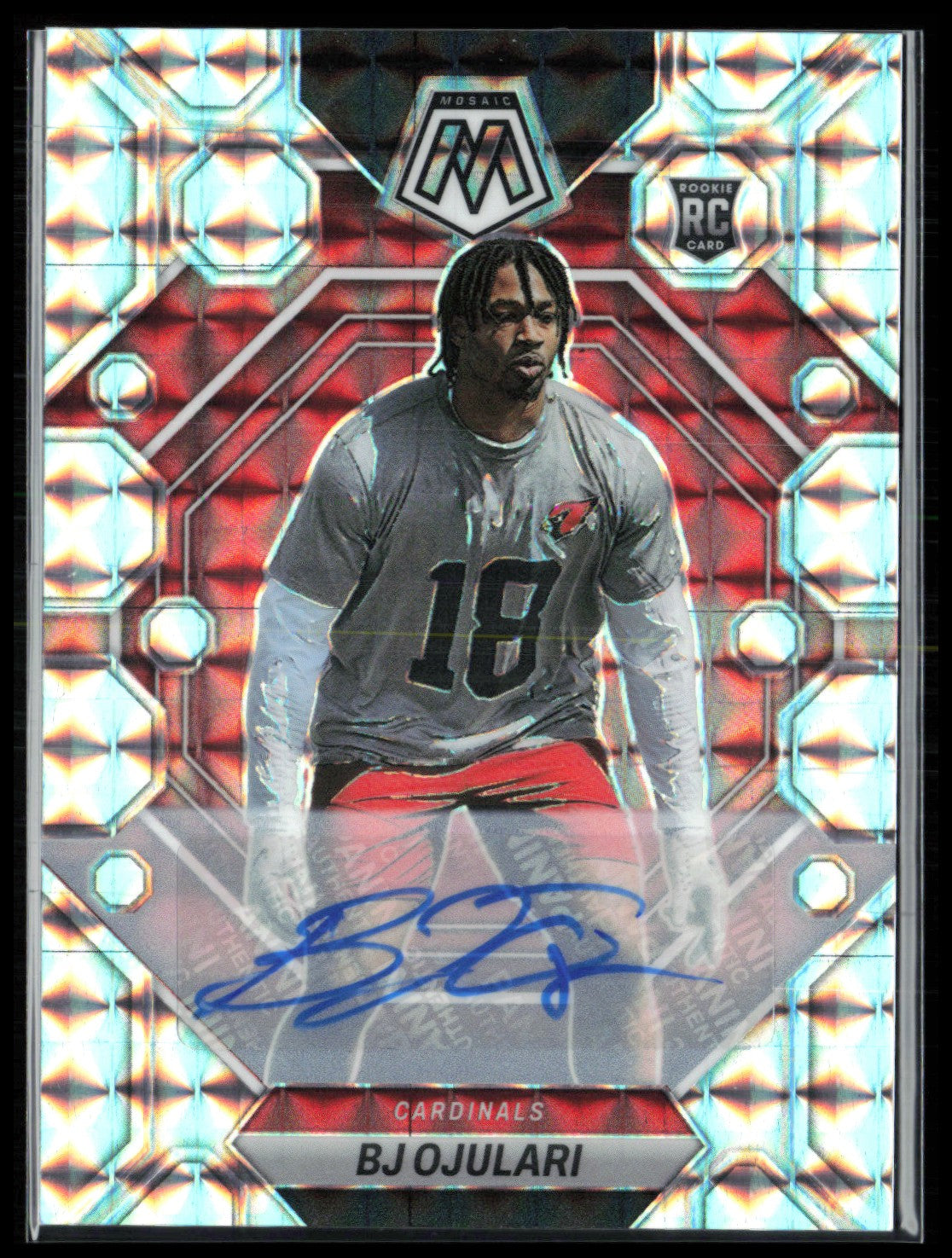 BJ Ojulari RC Auto Mosaic Prizm