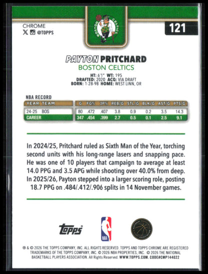 Payton Pritchard RWB