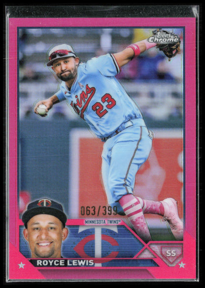 Royce Lewis Pink Refractor /399