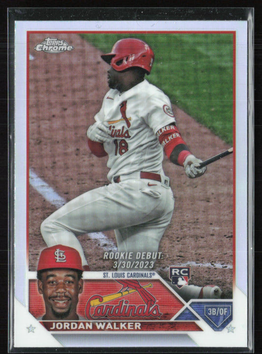 Jordan Walker RC Debut Refractor