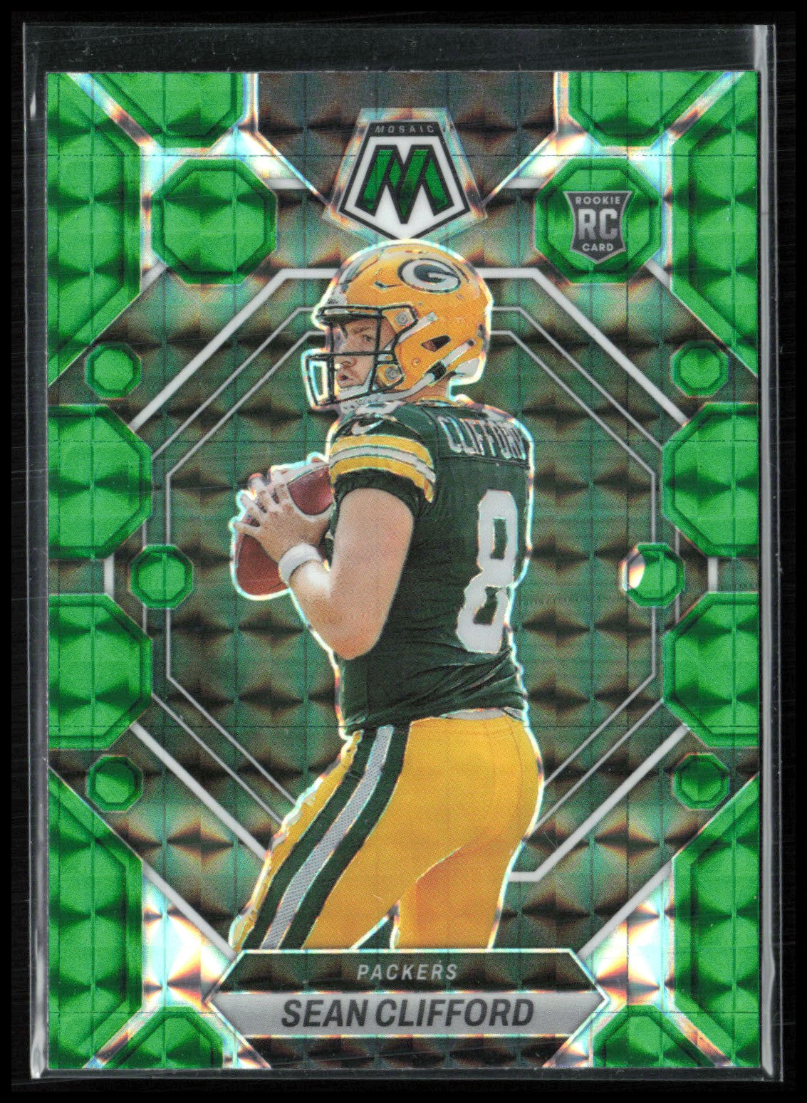 Sean Clifford RC Green Mosaic
