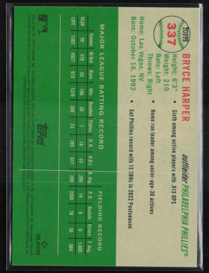 Bryce Harper /199 Blue Mini Diamond