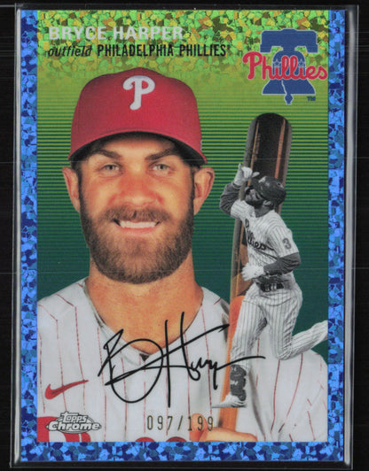 Bryce Harper /199 Blue Mini Diamond