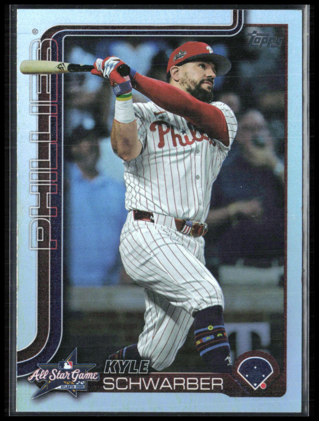 Kyle Schwarber Rainbow Foil