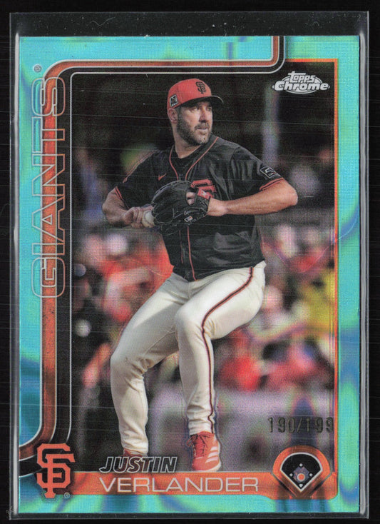Justin Verlander Aqua Lava /199