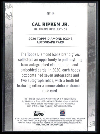 Cal Ripken Jr. Through the Years