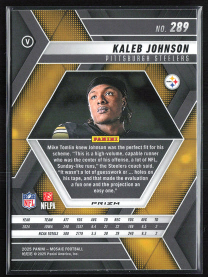 Kaleb Johnson RC Red Camo