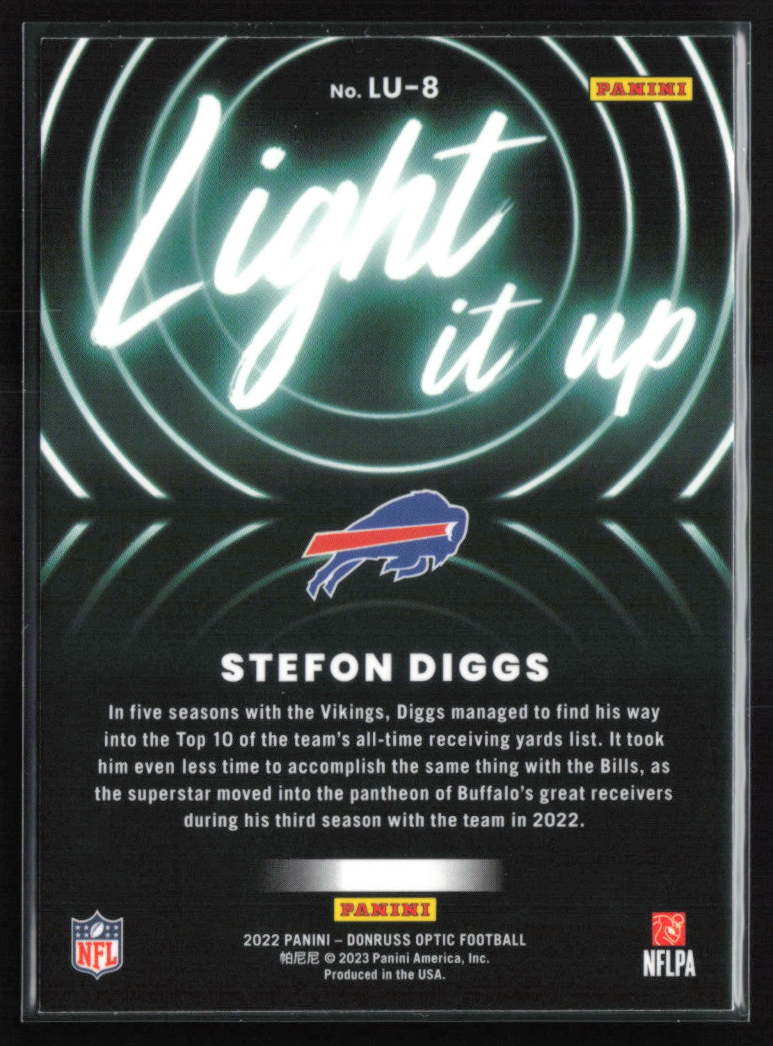 Stefon Diggs Light it Up