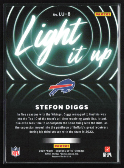 Stefon Diggs Light it Up