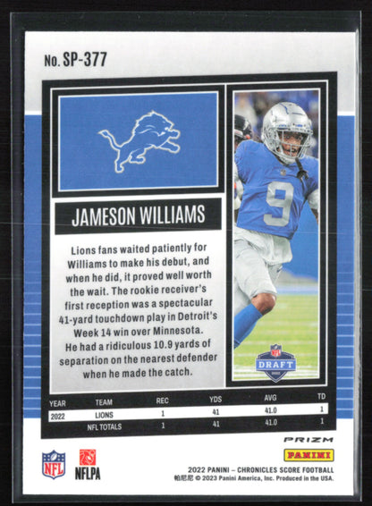 Jameson Williams RC Silver