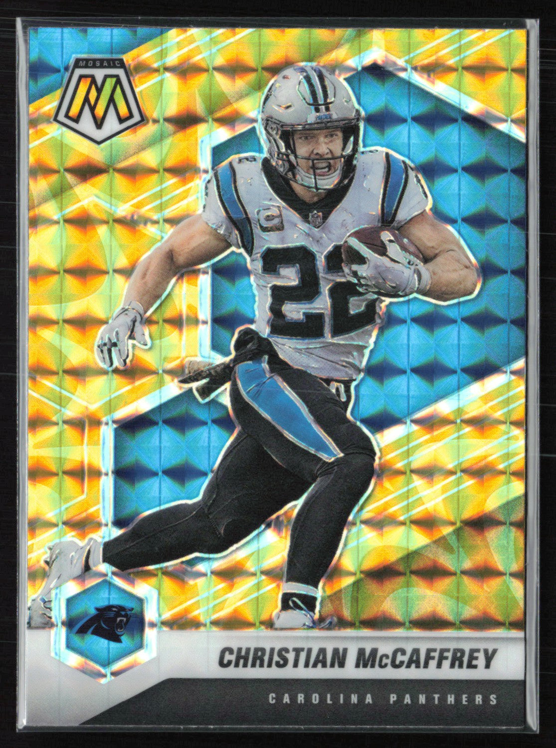 Christian McCaffrey Reactive Yellow
