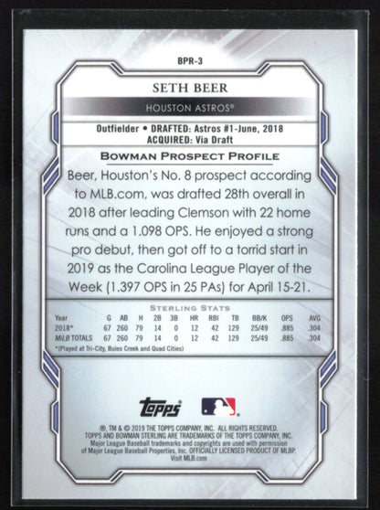 Seth Beer Prospect