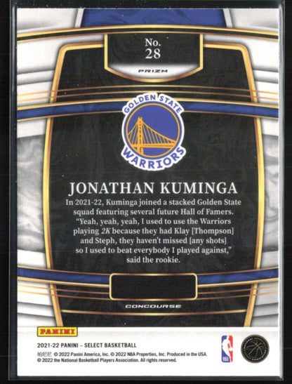 Jonathan Kuminga RC Tri-Color