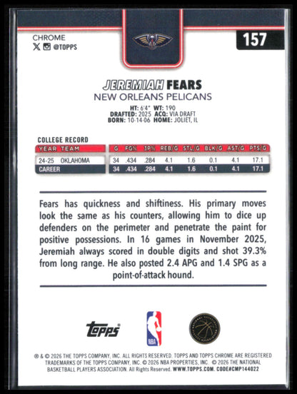 Jeremiah Fears RC