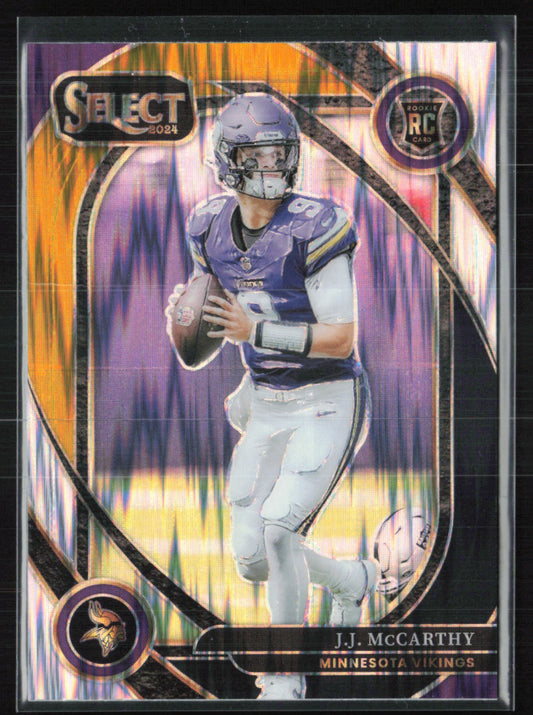 J.J. McCarthy RC Gold Black Shock Club Level