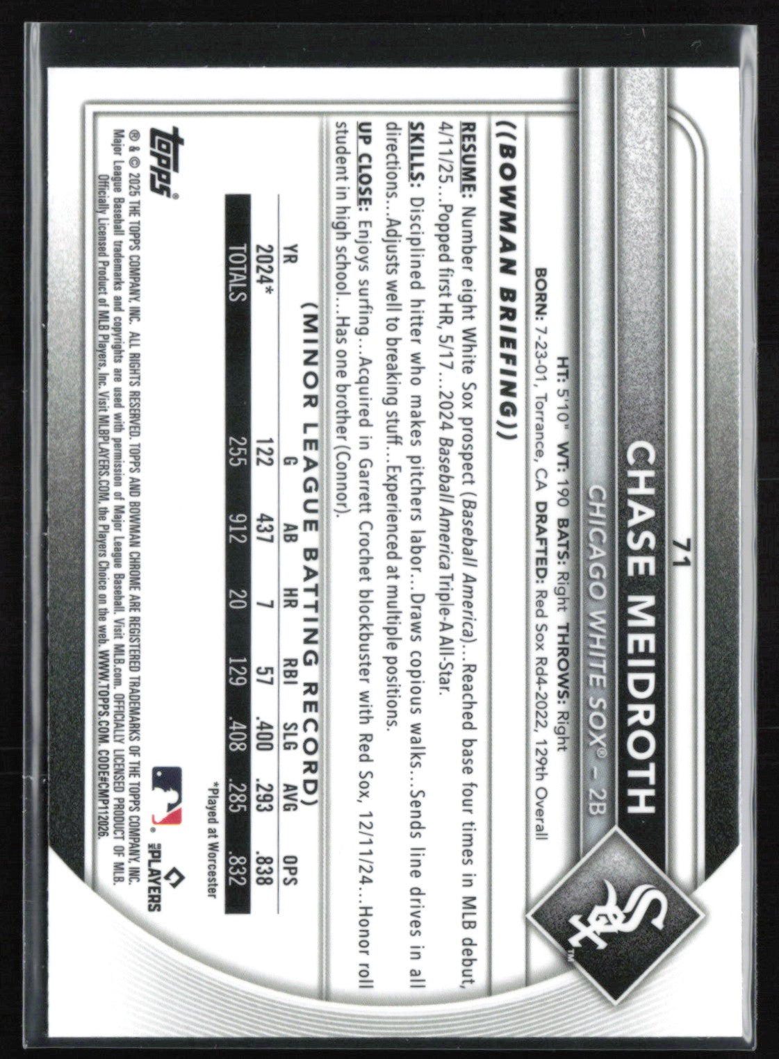 Chase Meidroth RC