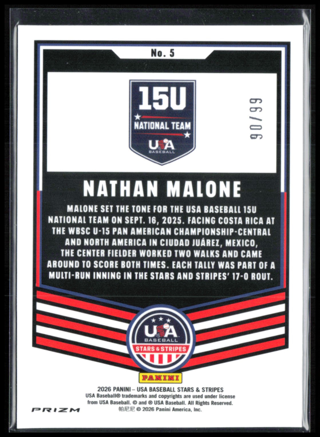 Nathan Malone Green Scope /99