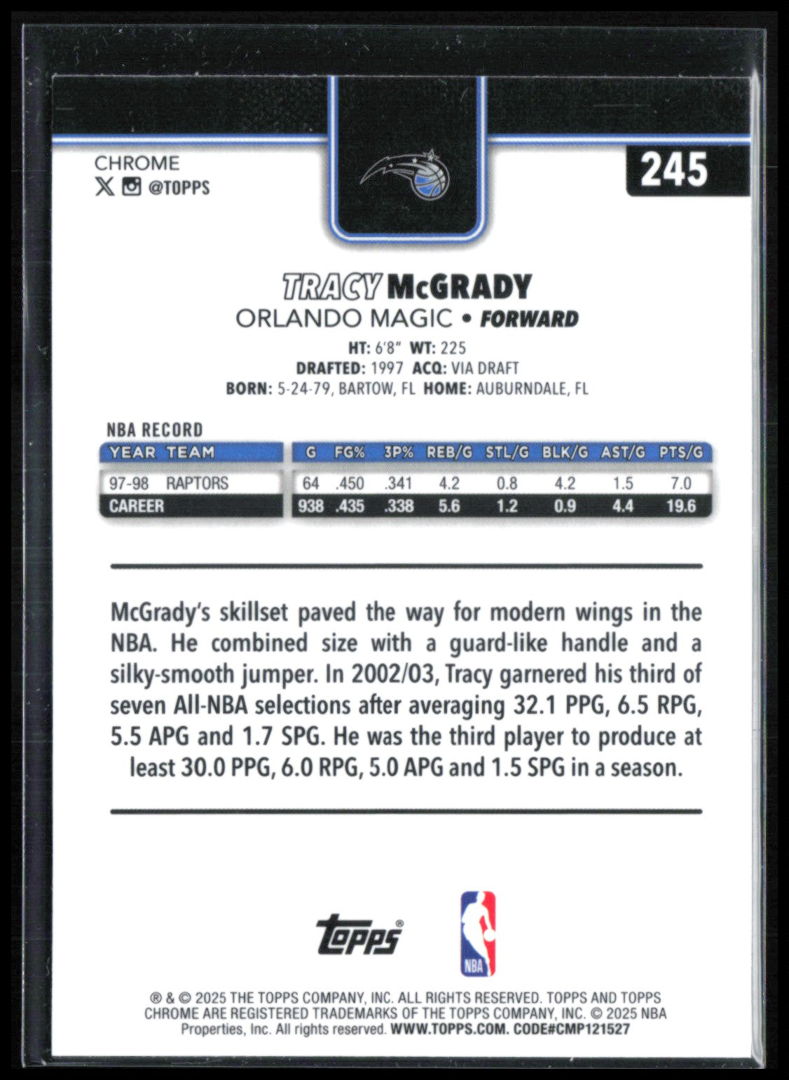Tracy Mcgrady Raywave