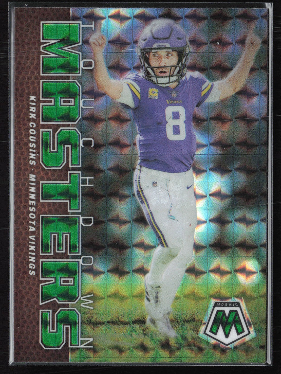 Kirk Cousins Green Mosaic