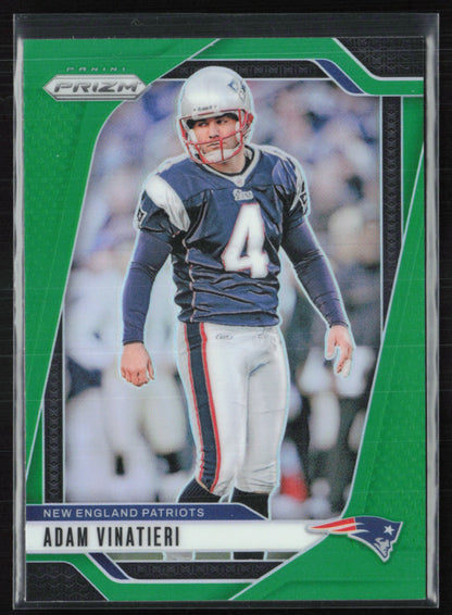 Adam Vinatieri Green Prizm