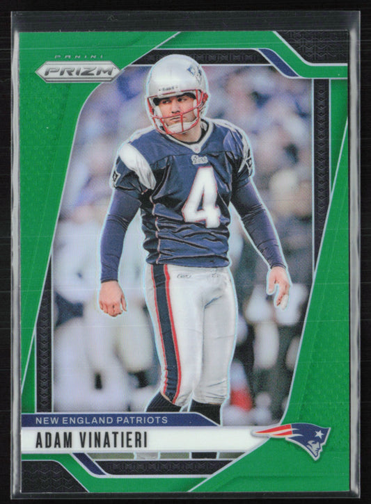 Adam Vinatieri Green Prizm