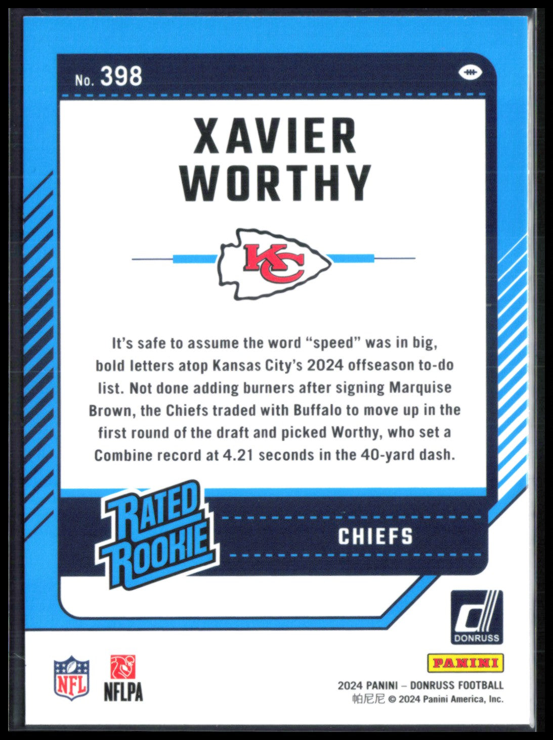 Xavier Worthy RC