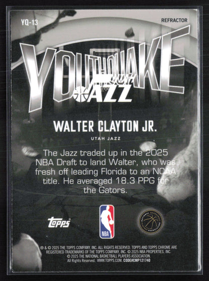 Walter Clayton Jr RC Youthquake