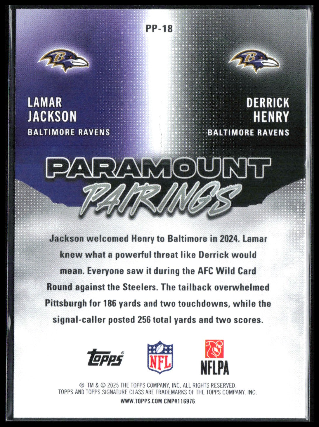 Derrick Henry / Lamar Jackson