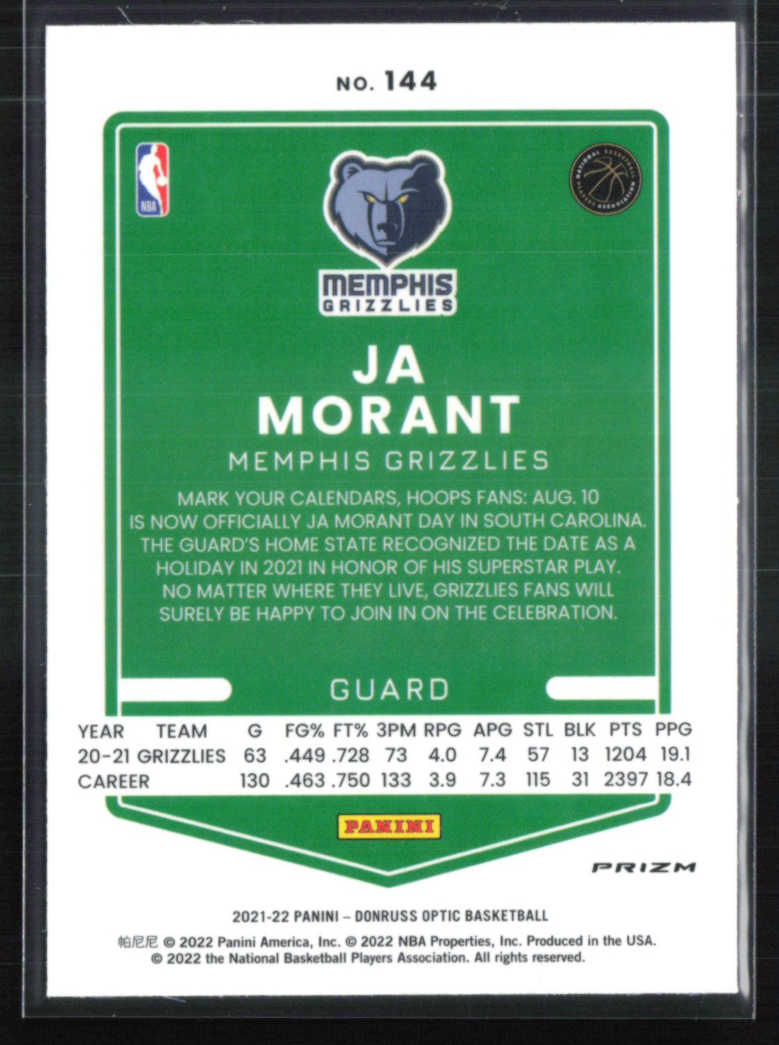 Ja Morant Blue Velocity